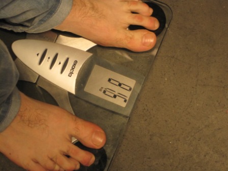 weighing